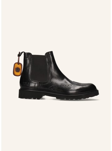 MELVIN & HAMILTON Leren chelseaboots "Pierce 15" zwart