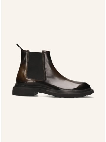 MELVIN & HAMILTON Leder-Chelsea-Boots "Ron 5" in Schwarz/ Braun
