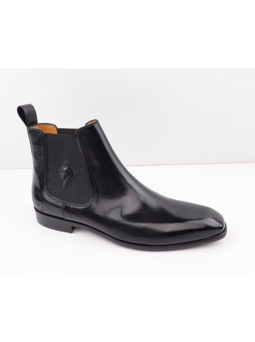 MELVIN & HAMILTON Leder-Chelsea-Boots "Elyas 5" in Schwarz