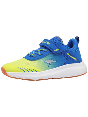 Kangaroos Sneakers "KB-Rida EV" in Blau/ Gelb
