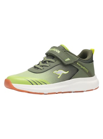 Kangaroos Sneakers "KB-Rida EV" groen/geel