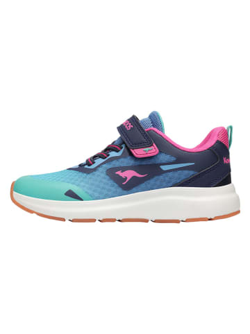 Kangaroos Sneakers "KB-Pang EV" lichtblauw/roze