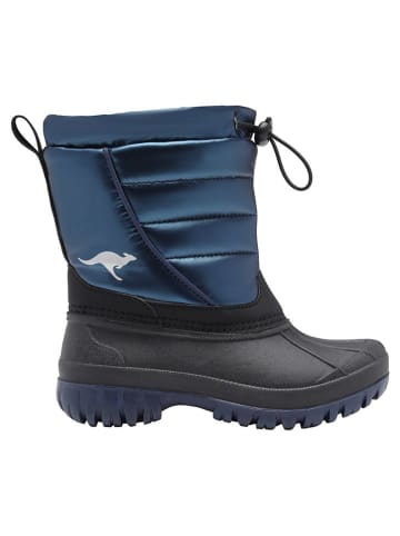 Kangaroos Winterlaarzen "K-Ben" donkerblauw/zwart