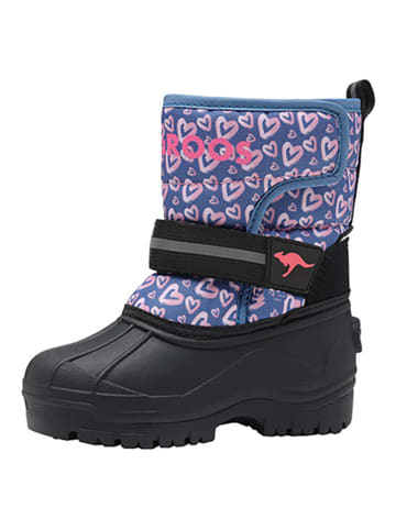 Kangaroos Winterstiefel "K-Shell II" in Schwarz/ Bunt