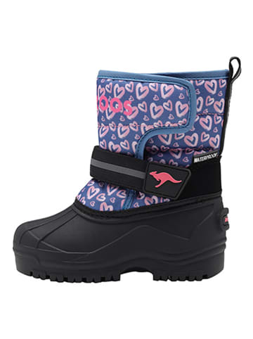 Kangaroos Winterstiefel "K-Shell II" in Schwarz/ Bunt