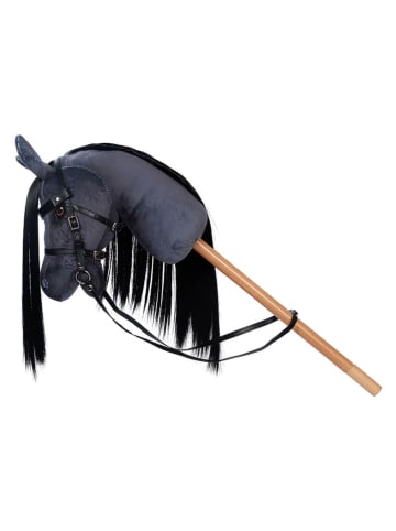 ASTRUP Steckenpferd "Blaze" in Schwarz - ab 3 Jahren
