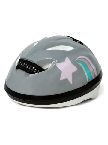 MAMAMEMO Puppenfahrradhelm in Grau - ab 3 Jahren