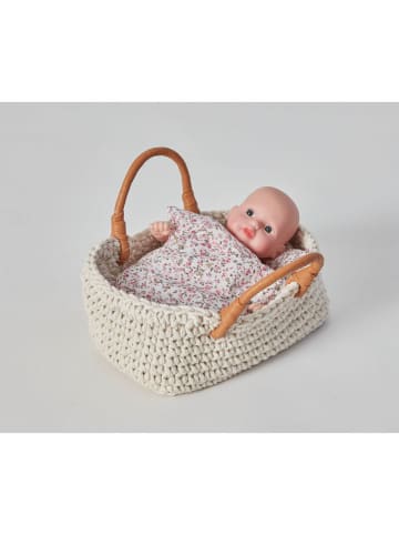 ASTRUP Puppenkorb in Creme - ab 3 Jahren