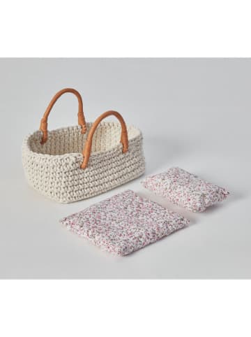 ASTRUP Puppenkorb in Creme - ab 3 Jahren