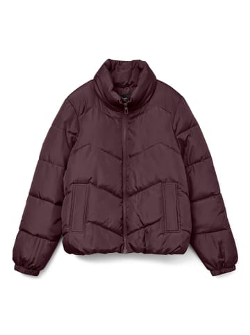 Vero Moda Kurtka pikowana w kolorze brązowym