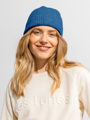 Les Lunes Czapka "Luluu" w kolorze niebieskim
