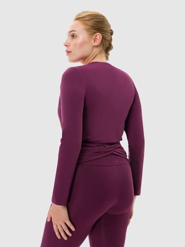 Les Lunes Koszulka sportowa "Luna Active" w kolorze fioletowym