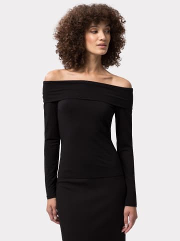 Les Lunes Bluzka "Dariaa" w kolorze czarnym