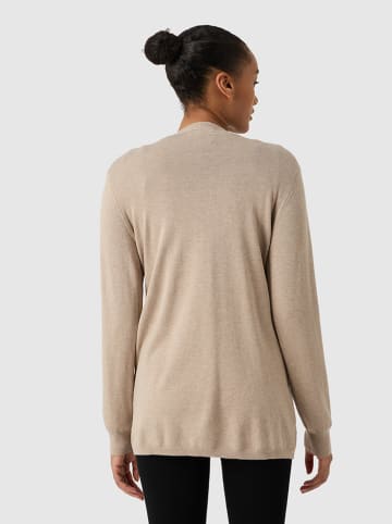 Les Lunes Kardigan "Lila" w kolorze beżowym