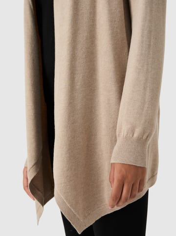 Les Lunes Kardigan "Lila" w kolorze beżowym