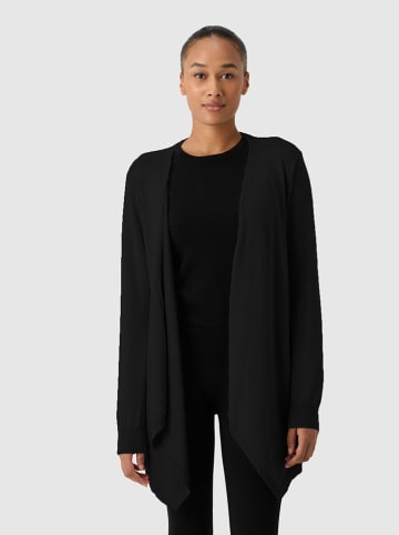 Les Lunes Kardigan "Liia" w kolorze czarnym