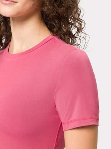 Les Lunes Koszulka sportowa "Flow" w kolorze różowym