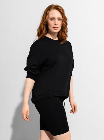 Les Lunes Sweatshirt "Liiv" in Schwarz