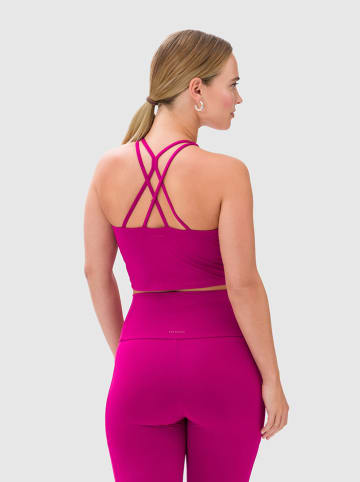Les Lunes Top sportowy "Luna Active" w kolorze różowym