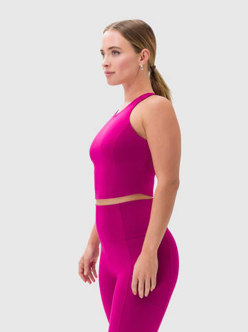 Les Lunes Top sportowy "Luna Active" w kolorze różowym