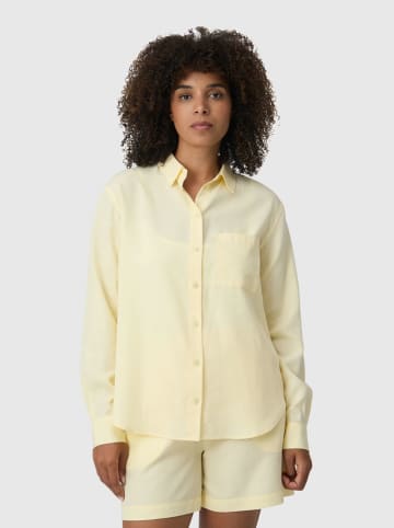 Les Lunes Koszula "Hattie" w kolorze żółtym