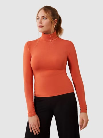 Les Lunes Koszulka "Steve" w kolorze pomarańczowym