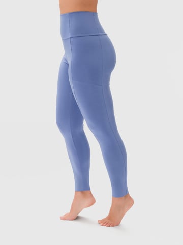 Les Lunes Legginsy sportowe "Luna Active" w kolorze błękitnym