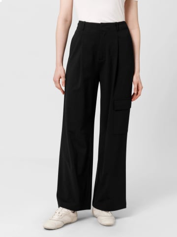 Les Lunes Spodnie "Ariaa" w kolorze czarnym