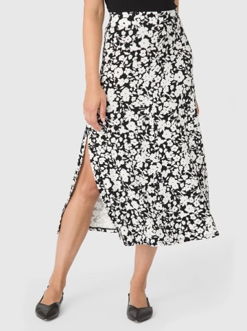 Les Lunes Spódnica "Sienna" w kolorze biało-czarnym