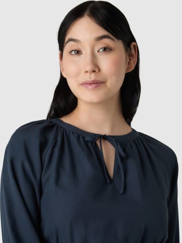 Les Lunes Sukienka "Maarley" w kolorze granatowym