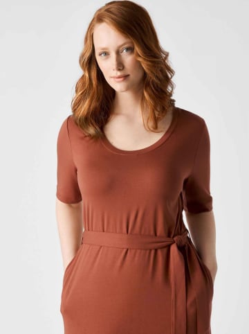 Les Lunes Jurk "Lolaa" roestrood