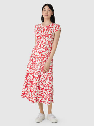 Les Lunes Kleid "Sienna" in Rot/ Weiß