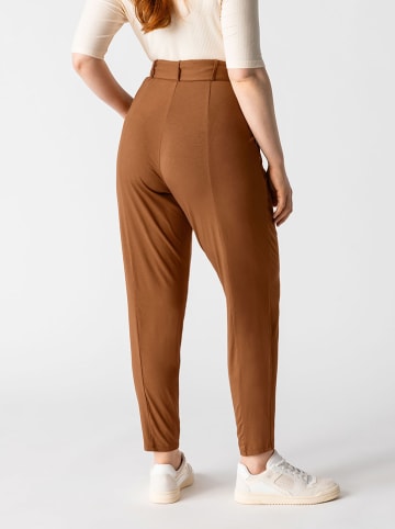 Les Lunes Hose "Jade" in Hellbraun