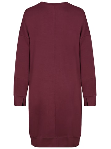 Sublevel Sukienka dresowa w kolorze bordowym