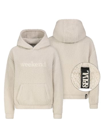 Sublevel Fleece trui crème