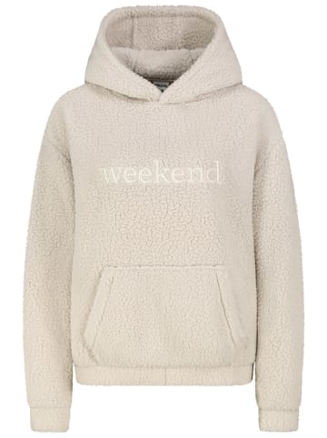 Sublevel Fleece trui crème