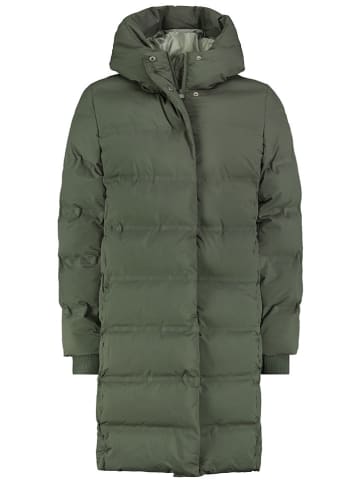 Sublevel Wintermantel donkergroen