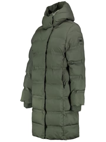Sublevel Wintermantel donkergroen