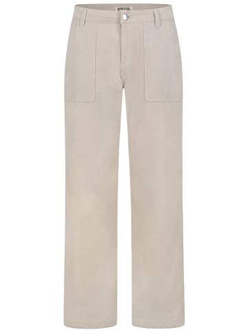 Sublevel Spodnie sztruksowe w kolorze beżowym