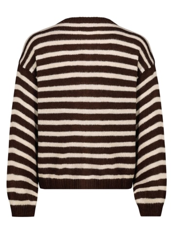 Sublevel Cardigan in Braun/ Beige