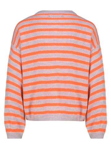 Sublevel Vest oranje/lichtroze