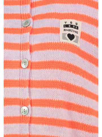 Sublevel Kardigan w kolorze pomarańczowo-jasnoróżowym