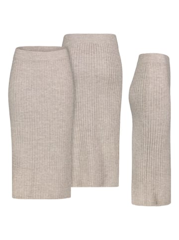 Sublevel Spódnica w kolorze jasnoszarym