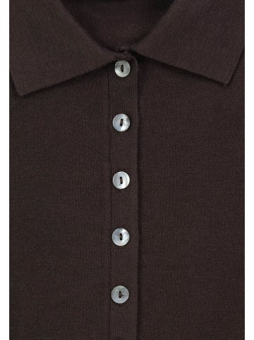 Sublevel Sweter w kolorze ciemnobrązowym