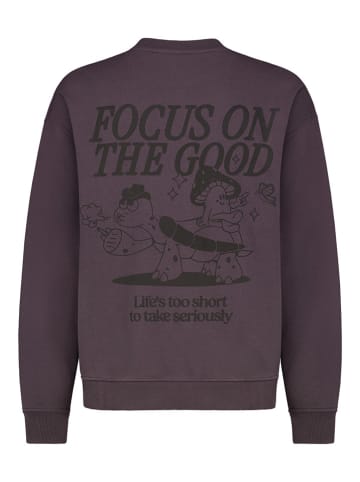Sublevel Sweatshirt in Aubergine
