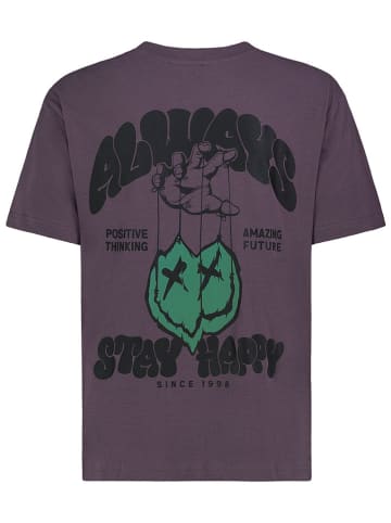 Sublevel Shirt auberginekleurig