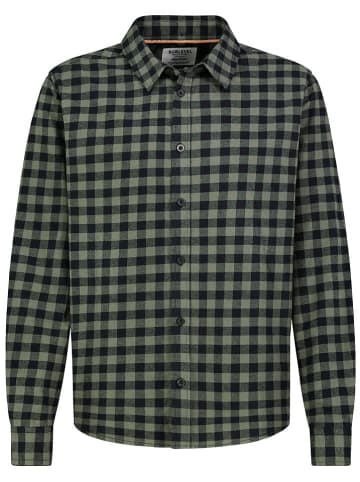 Sublevel Blouse zwart/donkergroen