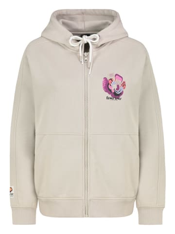 Sublevel Sweatjacke in Creme