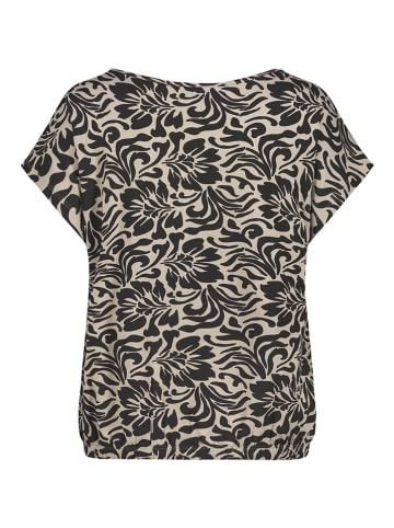 Sublevel Shirt zandkleurig/zwart