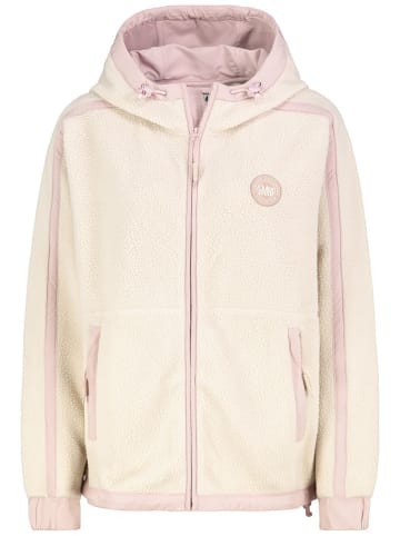 Sublevel Fleece vest crème/rosé